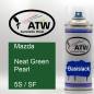 Preview: Mazda, Neat Green Pearl, 5S / SF: 400ml Sprühdose, von ATW Autoteile West.
